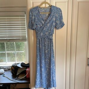 New Seraphine Maternity/Nursing Wrap dress